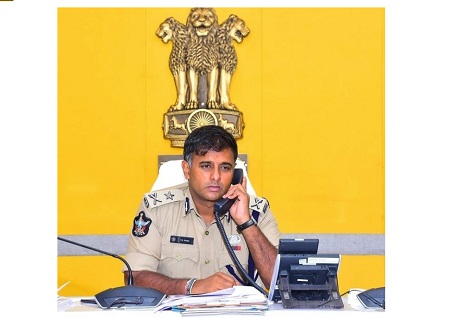 "డయల్ యువర్ పోలీస్ కమీషనర్" కార్యక్రమమునకు "10" ఫిర్యాదులు
