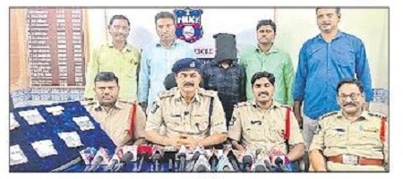 చోరీలకు పాల్పడుతున్న నిందితుడి అరెస్టు