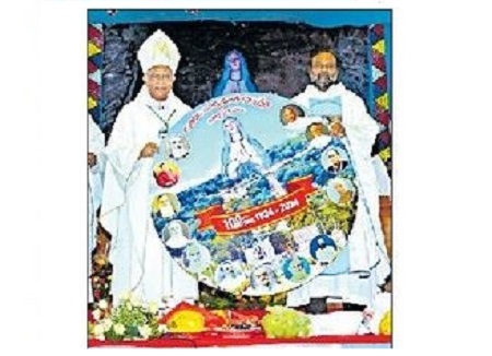 గుణదల మేరీమాత శతాబ్ధి ఉత్సవాలు ప్రారంభం