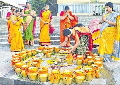ఘనంగా సహస్ర కలశాభిషేకం
