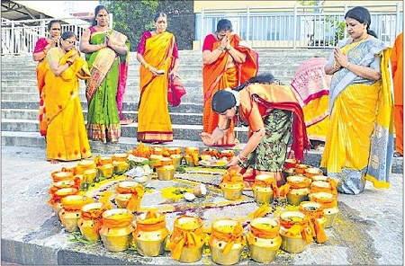 ఘనంగా సహస్ర కలశాభిషేకం