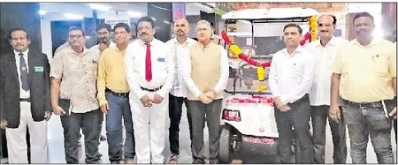 విజయవాడ రైల్వేస్టేషన్ లో బ్యాటరీ వాహనాల సేవలు