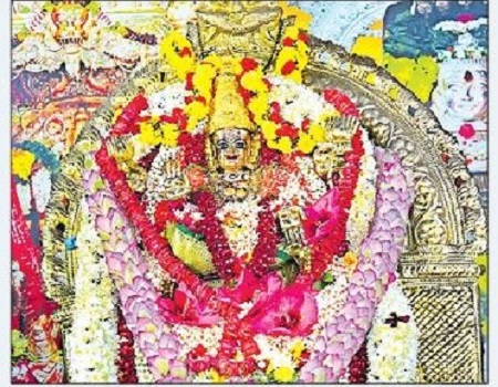 మహాలక్ష్మీదేవిగా దుర్గమ్మ అభయం