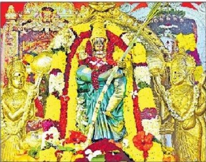 శ్రీలలితాత్రిపుర  సుందరీదేవిగా  దుర్గమ్మ