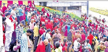 భక్తులకు అసౌకర్యం కలుగకుండా చర్యలు