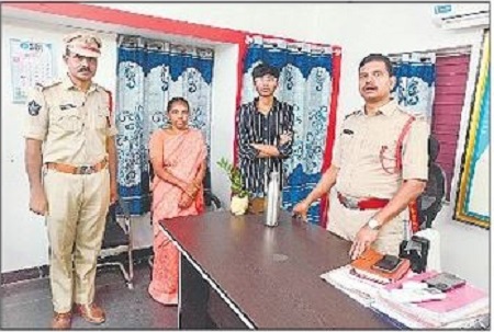 క్షేమంగా ఇంటికి చేర్చారు...