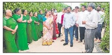 పైలెట్ ప్రాజెక్ట్ పరిశీలించిన చీఫ్ సెక్రటరీ