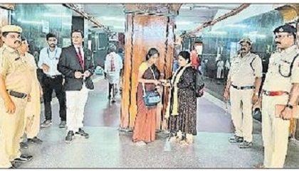 విజయవాడ డివిజన్ లో రైల్వే టికెట్ తనిఖీలు