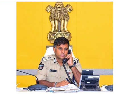 "డయల్ యువర్ పోలీస్ కమీషనర్" కార్యక్రమమునకు "11" ఫిర్యాదులు