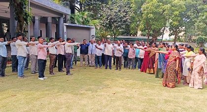 భారత రాజ్యాంగ దినోత్సవాన్ని పురస్కరించుకుని ప్రతిజ్ణ
