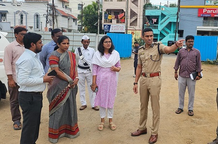 బాణా సంచా విక్రయ ప్రదేశాల ఏర్పాట్లు మరియు తీసుకోవాల్సిన జాగ్రత్తలపై సమీక్షా సమావేశం
