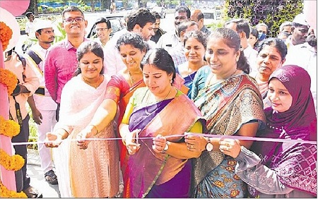 పింక్ టాయిలెట్ ప్రారంభం