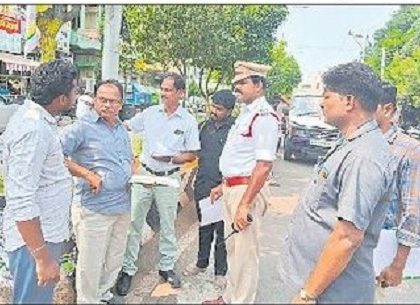 ట్రాఫిక్ నియంత్రణకు చర్యలు