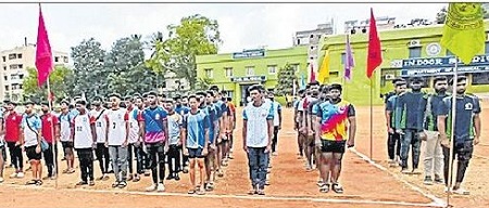 కృష్ణా వర్సిటీ అంతర్ కళాశాలల కబడ్డీ టోర్నీ ప్రారంభం