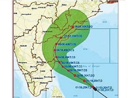 కోస్తాంధ్రపై మిచాంగ్ తుపాను పడగ!