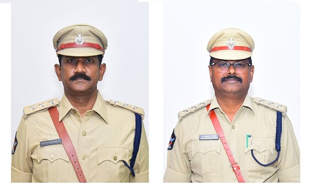 ఎస్బీ ఏసీపీగా బి. పార్థసారథి గారు, ఏఆర్ ఏసీపీగా డి. ప్రసాద రావు గారు