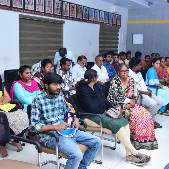 పోలీస్ కమిషనర్ వారి కార్యాలయంలో “ప్రజా సమస్యల పరిష్కార వేదిక” కార్యక్రమంలో “73” ఫిర్యాదులు – ది.16.12.2024