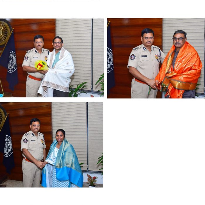 సైబర్ క్రైమ్, డిజిటల్ అరెస్ట్ జరగకుండా నిరోధించిన బ్యాంకు అధికారి మరియు సిబ్బందిని సత్కరించిన నగర పోలీస్ కమిషనర్ శ్రీ ఎస్. వి. రాజ శేఖర బాబు ఐ. పి. ఎస్ గారు. - ది. 07.12.2024