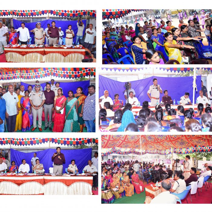 మెగా టీచర్స్ ,పేరెంట్స్ మీటింగ్ కార్యక్రమంలో ముఖ్య అతిధులుగా పాల్గొన్న నగర పోలీస్ కమీషనర్ శ్రీ. ఎస్.వి.రాజ శేఖర బాబు ఐ.పి.ఎస్.గారు మరియు జిల్లా కలెక్టర్ శ్రీ జి.లక్ష్మిషా ఐ.ఏ.ఎస్.గార్లు - ది. 07.12.2024