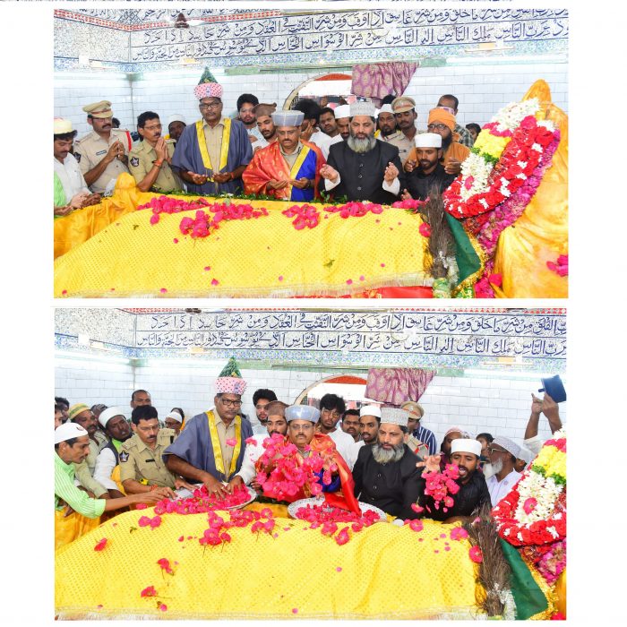 హజరత్ సయ్యద్ షా బుఖారి బాబా ఉరుసు మహోత్సవంలో ముఖ్య అతిదిగా పాల్గొన్న ఎన్.టి.ఆర్.జిల్లా పోలీస్ కమిషనర్ శ్రీ ఎస్.వి.రాజ శేఖర బాబు ఐ.పి.ఎస్.గారు – ది.10.01.2025