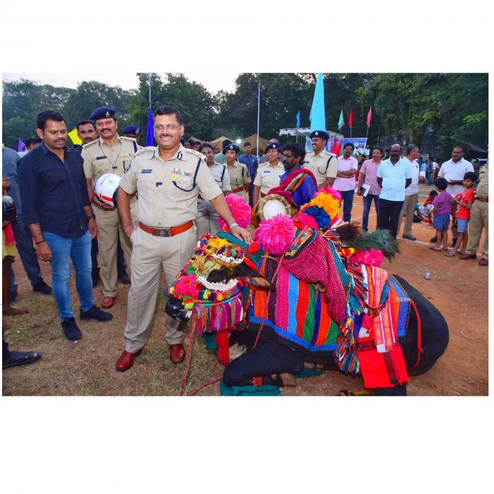 ఎన్.టి.ఆర్.జిల్లా పోలీస్ కమీషనర్ శ్రీ ఎస్.వి.రాజ శేఖర బాబు ఐ.పి.ఎస్.గారి నేతృత్వంలో  సంక్రాంతి పండుగ సంబరాల నిర్వహణ - ది.11.01.2025