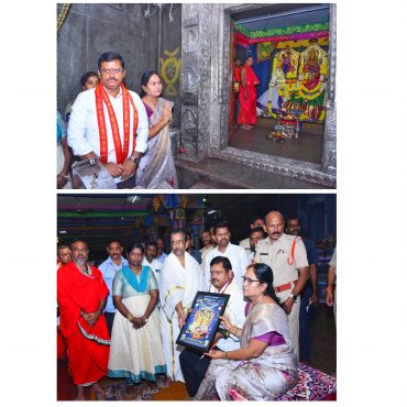 పెనుగంచిప్రోలు తిరుపతమ్మ తల్లి పెద్ద తిరునాళ్ల సందర్భంగా బందోబస్తు ఏర్పాట్లను పరిశీలించిన నగర పోలీస్ కమిషనర్ శ్రీ ఎస్ వి రాజశేఖర బాబు ఐపీఎస్ గారు - ది. 08.02.2025