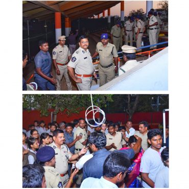ఎన్.టి.ఆర్. ట్రస్ట్ ఆధ్వర్యంలో నిర్వహించిన యుఫోరియా మ్యూజికల్ నైట్ కార్యక్రమ బందోబస్తును స్వయంగా పర్యవేక్షించిన నగర పోలీస్ కమీషనర్ శ్రీ ఎస్. వి. రాజ శేఖర బాబు ఐ.పి.ఎస్. గారు - ది.15.02.2025