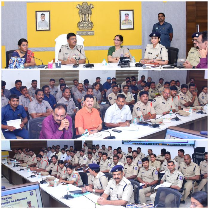 మినిస్ట్రీ ఆఫ్ సోషల్ జస్టిస్ అండ్ ఎంపవర్మెంట్ & గ్రీన్ వ్యాలీ ఫౌండేషన్ వారి సహకారంతో డ్రగ్స్ అబ్యూస్ పై పోలీస్ సిబ్బంది అధికారులకు వర్క్ షాప్ నిర్వహించిన ఎన్.టి.ఆర్ జిల్లా పోలీసు కమిషనర్ ఎస్.వి.రాజ శేఖర బాబు ఐ.పి.ఎస్ గారు - ది. 21.03.2025