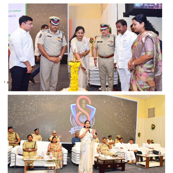పోలీస్ కమిషనర్ శ్రీఎస్.వి.రాజశేఖర్ బాబు ఐ.పి.ఎస్ గారి ఆధ్వర్యం లో ప్రజా భద్రతే లక్ష్యంగా రాష్ట్రంలోనే మొట్టమొదటిసారిగా జగ్గయ్యపేట నియోజకవర్గం లో ఏర్పాటు చేసిన 508 సీసీ కెమెరాల వర్చువల్ ప్రారంభించిన హోంమంత్రి వర్యులు శ్రీమతి వంగలపూడి అనిత గారు, రాష్ట్ర డి.జి.పి.శ్రీ హరీష్ కుమార్ గుప్తా ఐ.పి.ఎస్.గారు – ది.27.03.2025