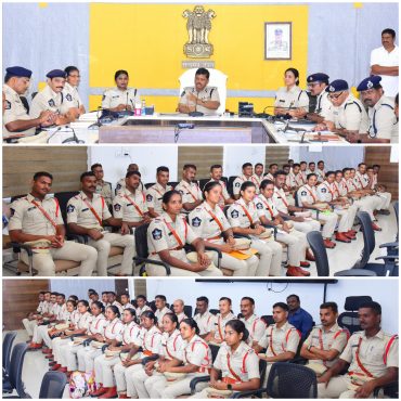 నగర పోలీస్ కమిషనర్ శ్రీ ఎస్. వి. రాజ శేఖర బాబు ఐ.పి.ఎస్. గారిని మర్యాద పూర్వకంగా కలిసిన ఎన్.టి.ఆర్ జిల్లా కు కేటాయించబడిన నూతన ప్రొబేషనరీ ఎస్.ఐ.లు - ది. 03.03.2025