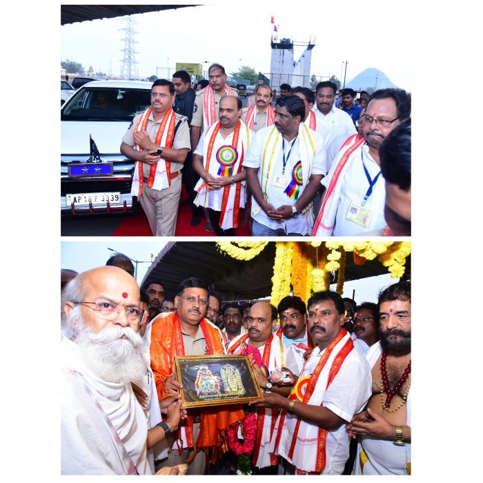 శ్రీ దుర్గా మల్లేశ్వరస్వామివార్ల  రథోత్సవాన్ని ప్రారంభించిన ఎన్.టి.ఆర్ జిల్లా పోలీస్ కమీషనర్ శ్రీ ఎస్. వి. రాజ శేఖర బాబు ఐ.పి.యస్.,గారు - ది. 27.02.2025