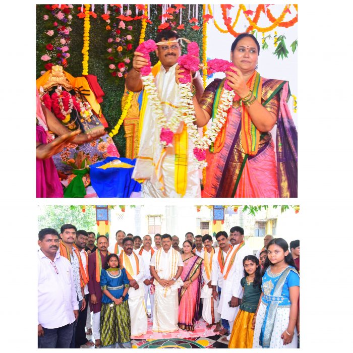 శ్రీ రామనవమి సందర్భంగా సాయుధ రిజర్వ్ పోలీస్ రామాలయంలో సీతారాముల కళ్యాణం నిర్వహించిన పోలీస్ కమీషనర్ గారి దంపతులు - ది. 06.04.2025