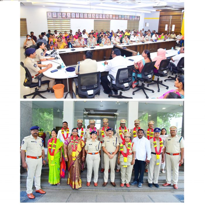 పదవీ విరమణ పొందిన పోలీసు అధికారులు మరియు సిబ్బందికి ఆత్మీయ వీడ్కోలు - ది. 30.04.2025