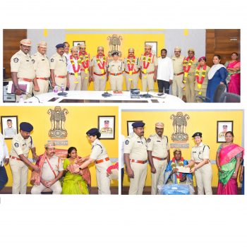 పదవీ విరమణ పొందిన పోలీసు అధికారులు మరియు సిబ్బందికి ఆత్మీయ వీడ్కోలు - ది. 31.05.2025