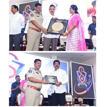 సురక్షా 360 కార్యక్రమాన్ని ప్రారంభించిన హోంమంత్రి వర్యులు శ్రీమతి  వంగలపూడి అనిత గారు - ది. 28.06.2025