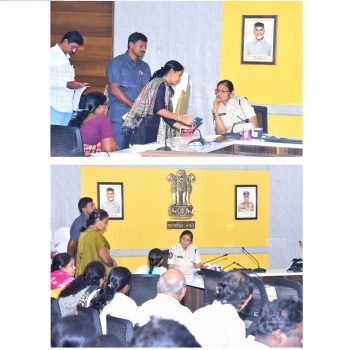 పోలీస్ కమిషనర్ వారి కార్యాలయంలో “ప్రజా సమస్యల పరిష్కార వేదిక” కార్యక్రమంలో “72” ఫిర్యాదులు - ది. 21.07.2025