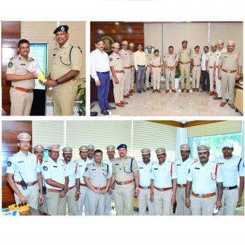 ఎన్.టి.ఆర్.జిల్లా పోలీస్ కమిషనర్ గా బాధ్యతలు స్వీకరించి నేటికి సంవత్సర కాలం పూర్తి చేసుకున్న శ్రీ ఎస్.వి.రాజశేఖర్ బాబు ఐ.పి.ఎస్.గారు - ది. 14.07.2025