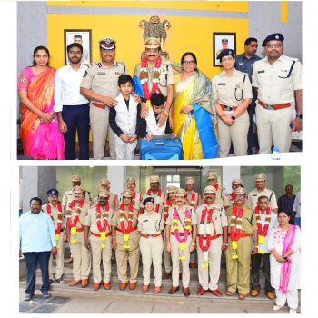 పదవీ విరమణ పొందిన పోలీసు అధికారులు మరియు సిబ్బందికి ఆత్మీయ వీడ్కోలు - ది. 30.06.2025