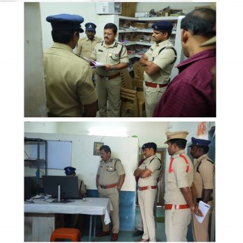 ఎ.కొండూరు పోలీస్ స్టేషన్ ను ఆకస్మిక తనిఖీ చేసిన పోలీస్ కమీషనర్  శ్రీ.ఎస్.వి.రాజశేఖరబాబు  ఐ.పి.ఎస్. గారు - ది. 02.08.2025