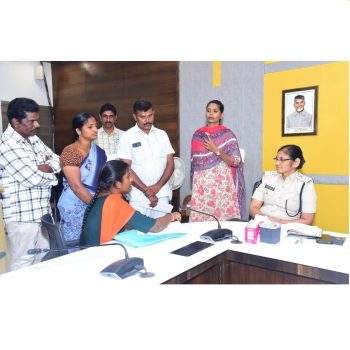 పోలీస్ కమిషనర్ వారి కార్యాలయంలో “ప్రజా సమస్యల పరిష్కార వేదిక” కార్యక్రమంలో “85” ఫిర్యాదులు - 06.10.2025.