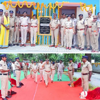 నూతనంగా నిర్మించిన డాగ్ కెనాల్స్ (రూమ్ లను) ప్రారంభించిన నగర పోలీస్ కమీషనర్ శ్రీ ఎస్.వి.రాజ శేఖర బాబు ఐ.పి.ఎస్.గారు 11.10.2025