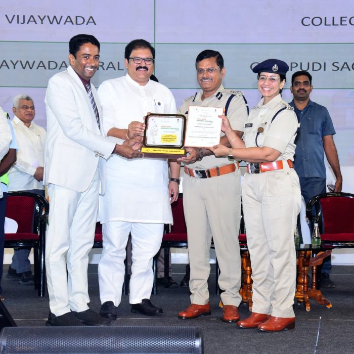 బెస్ట్ స్వచ్ఛ ప్రభుత్వ కార్యాలయంగా ఎన్.టి.ఆర్.జిల్లా పోలీస్ కమిషనర్ వారి కార్యాలయం - 07.10.2025.