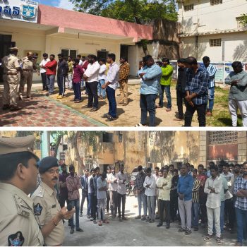 రౌడీషీటర్ లకు, సస్పెక్ట్ లకు  కౌన్సిలింగ్ నిర్వహించిన ఎన్.టి.ఆర్.జిల్లా  పోలీస్ అధికారులు - 26-10-2025.